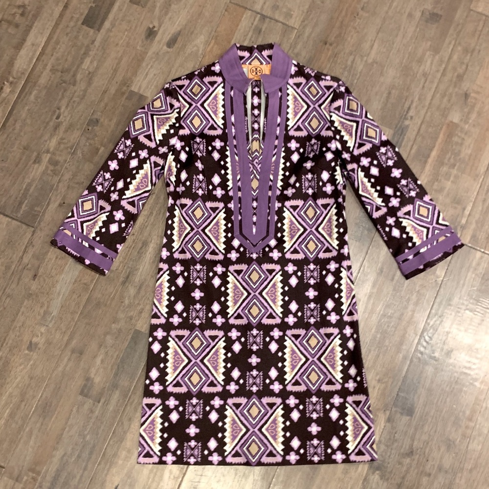 💜Tory Burch Purple Tunic dress💜